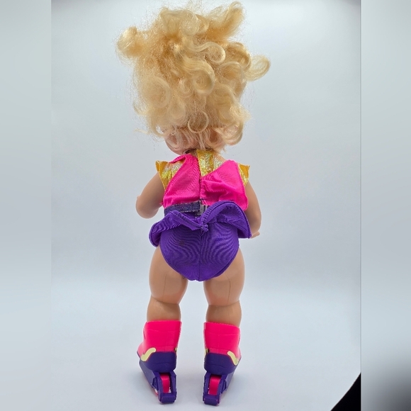 Vintage 1991 Tyco California Roller Baby Skating Doll - Picture 8 of 10